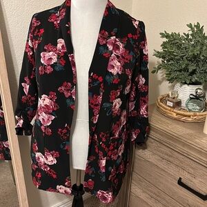 Lane Bryant Dressy Floral Blazer 🌸